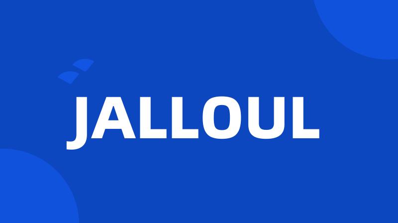 JALLOUL