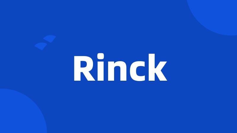 Rinck