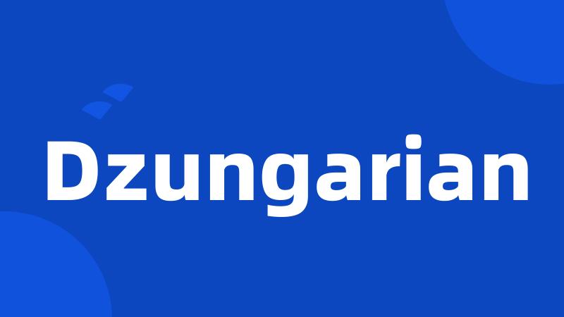 Dzungarian