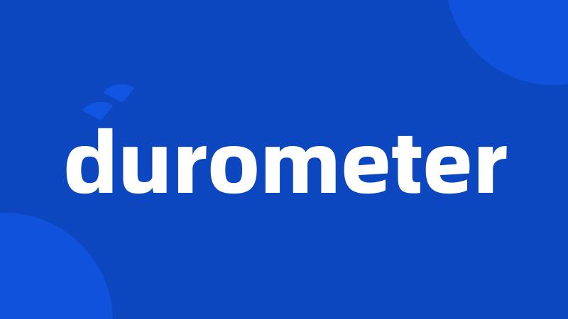 durometer