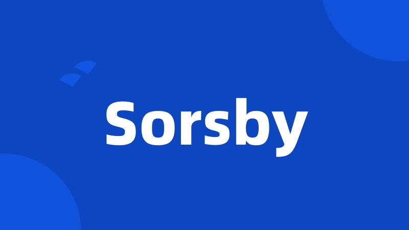 Sorsby