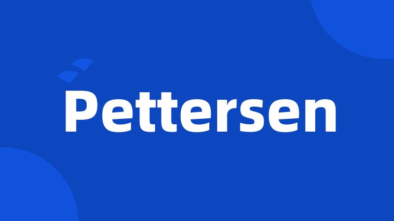 Pettersen