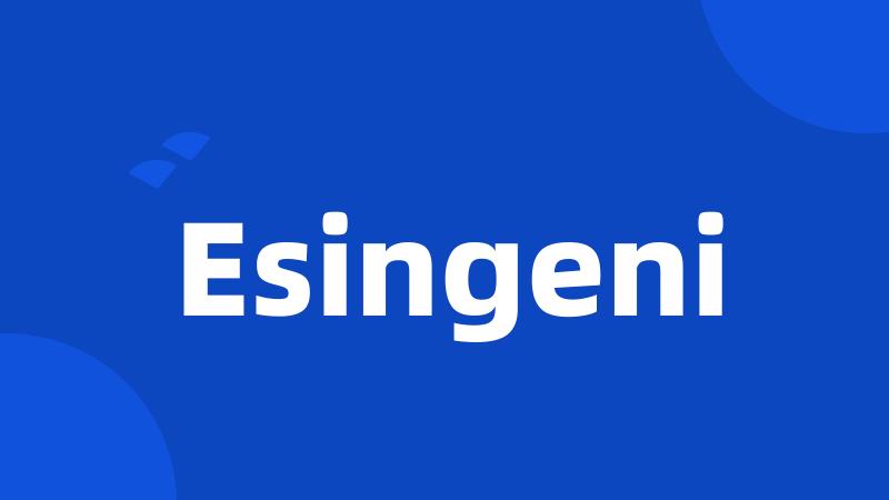 Esingeni