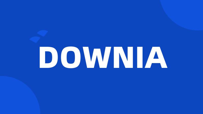 DOWNIA