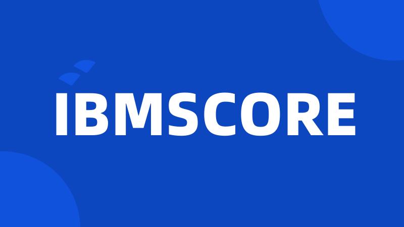 IBMSCORE