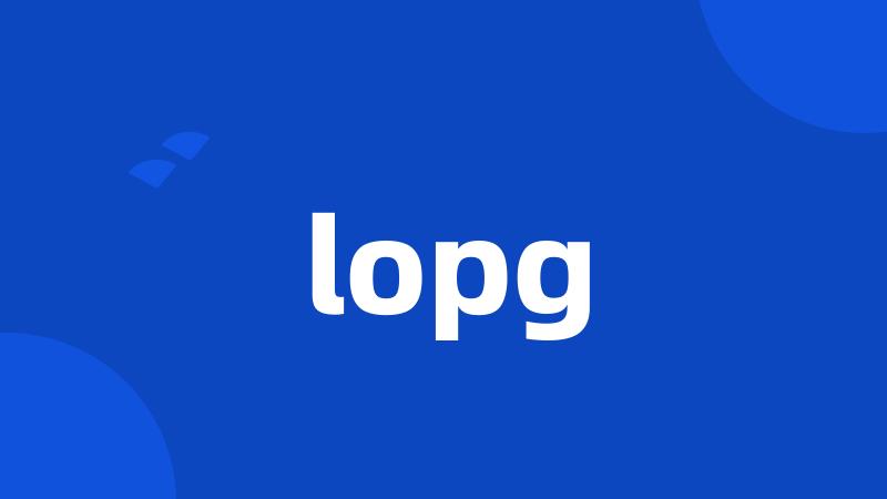 lopg