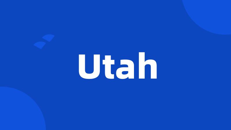 Utah