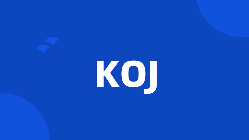 KOJ