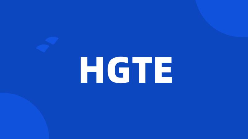 HGTE