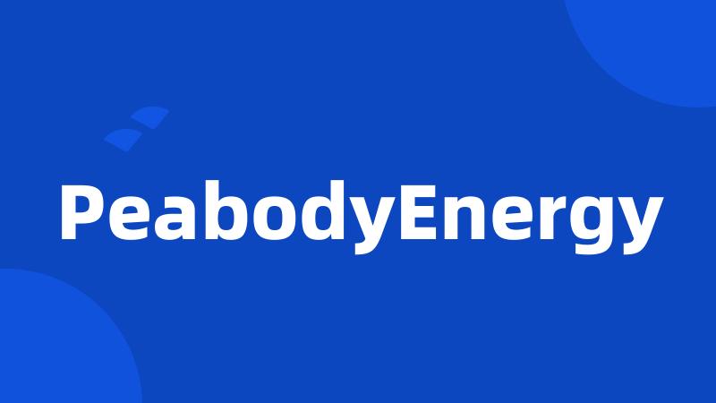 PeabodyEnergy