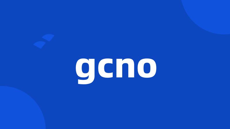 gcno