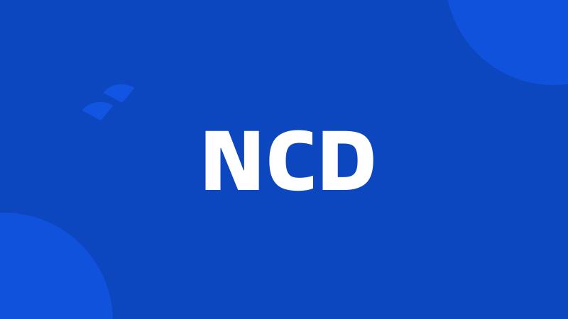 NCD