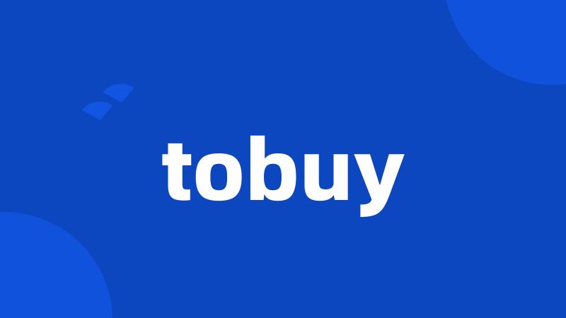 tobuy