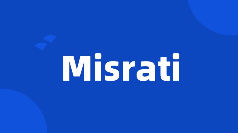 Misrati