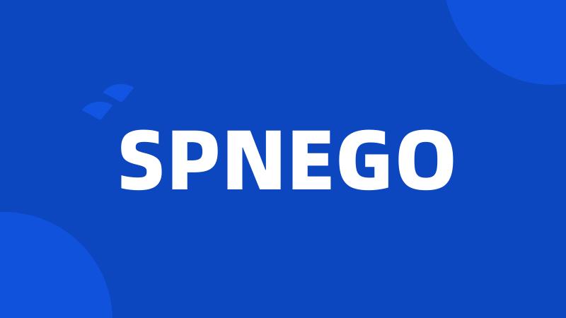 SPNEGO