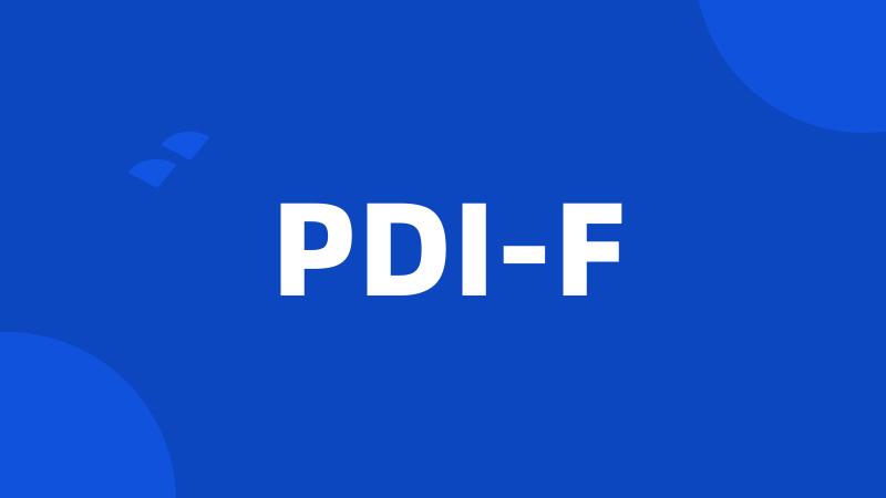 PDI-F