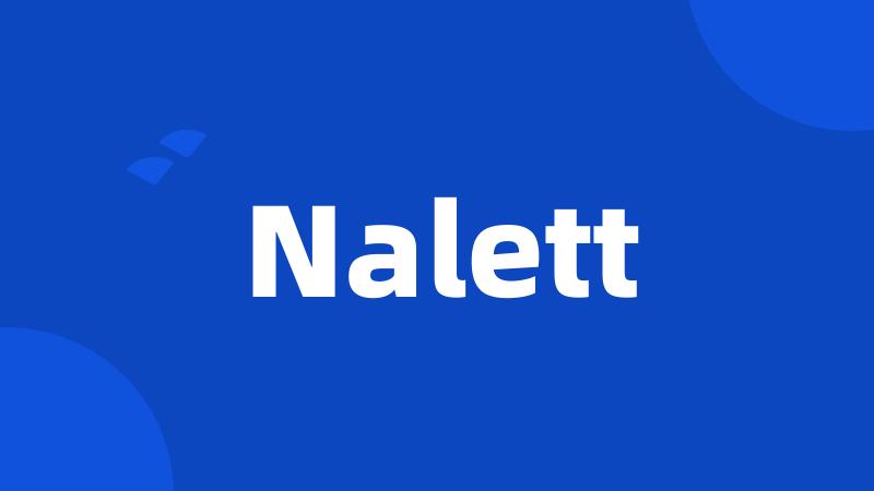 Nalett