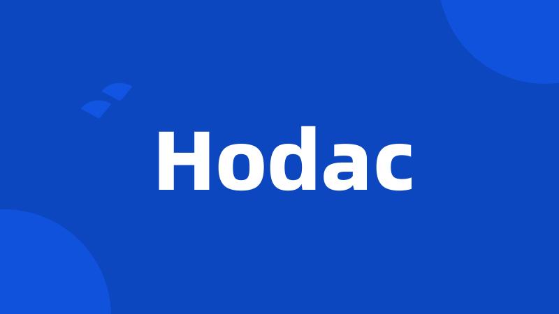 Hodac