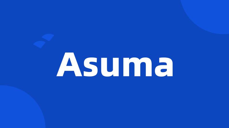 Asuma