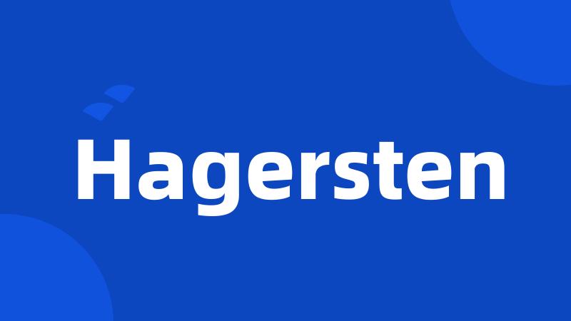 Hagersten