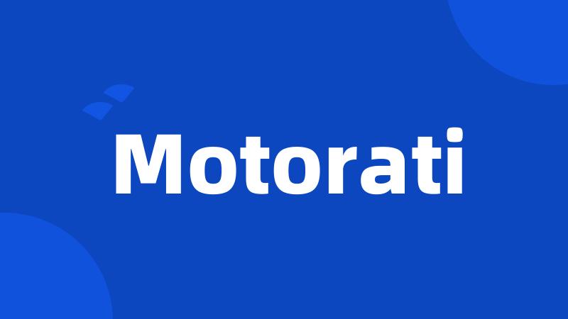 Motorati