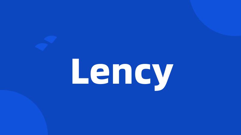 Lency