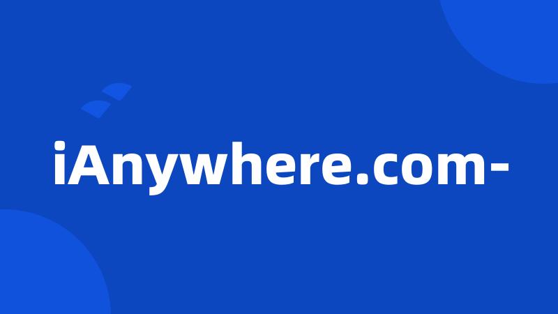 iAnywhere.com-