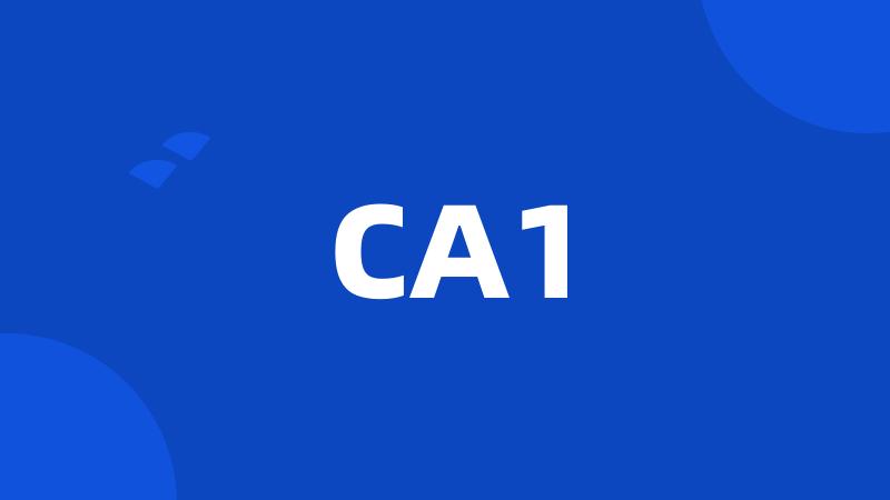 CA1