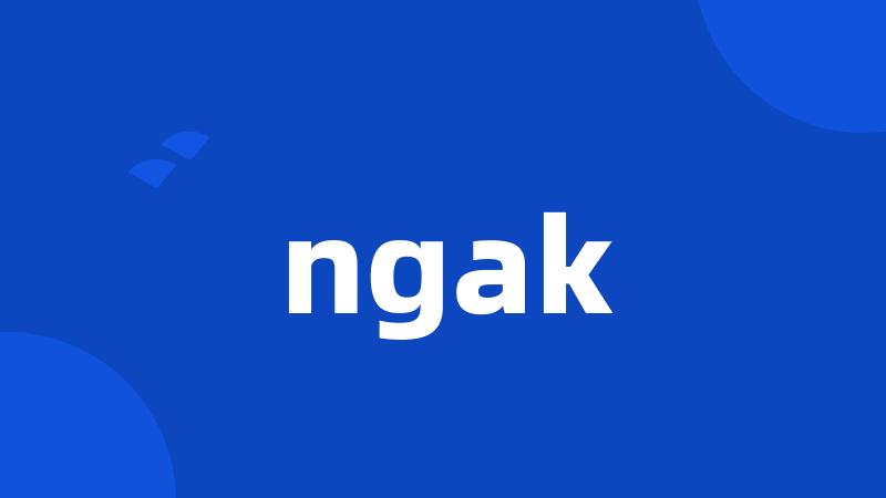 ngak