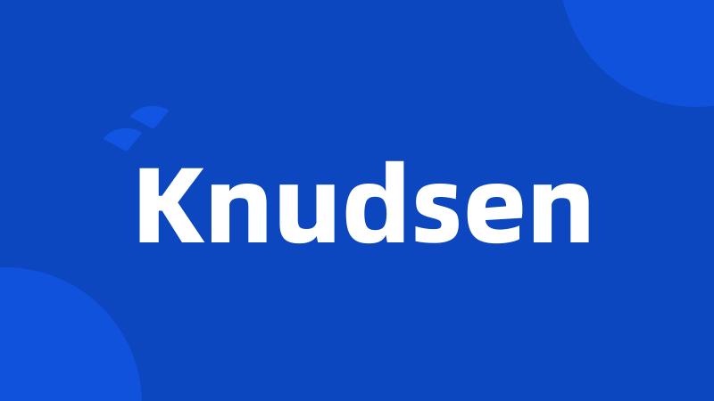 Knudsen