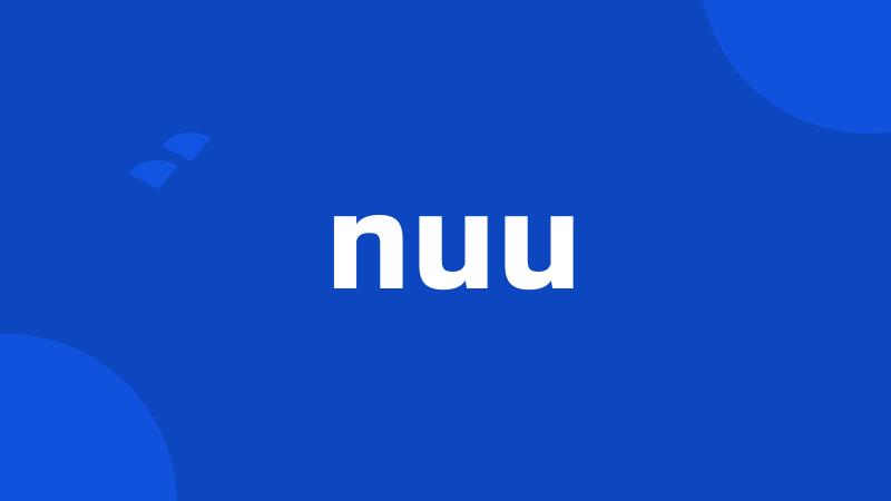 nuu