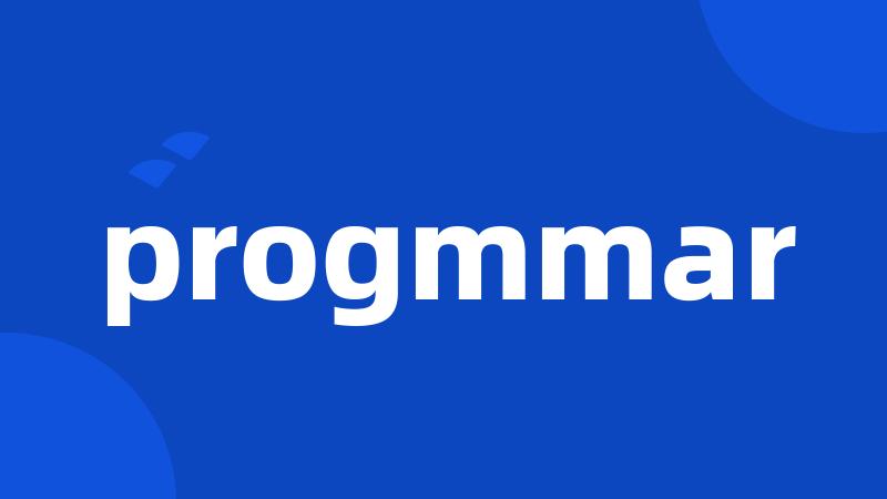 progmmar