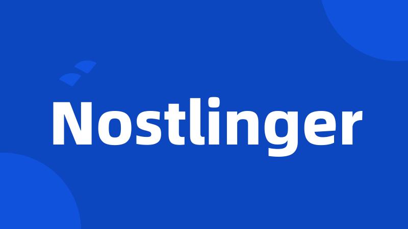 Nostlinger