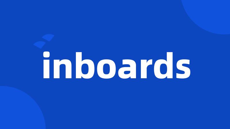 inboards