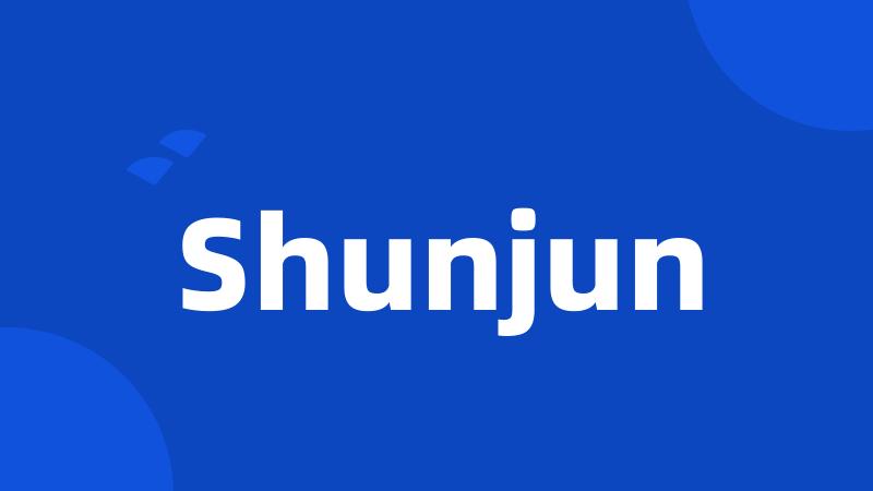 Shunjun