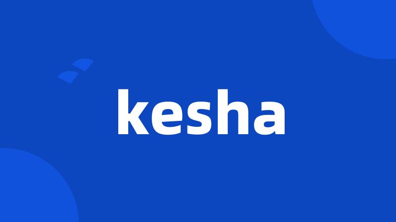 kesha