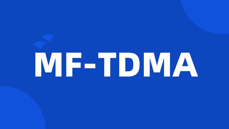 MF-TDMA