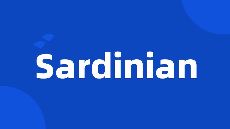 Sardinian