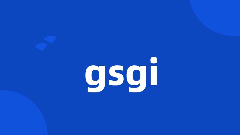 gsgi