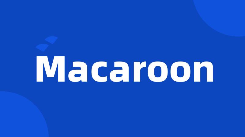 Macaroon