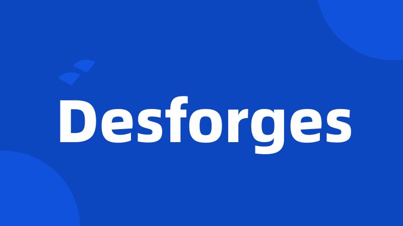 Desforges