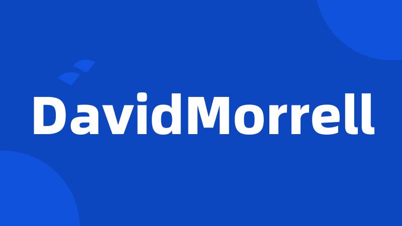 DavidMorrell