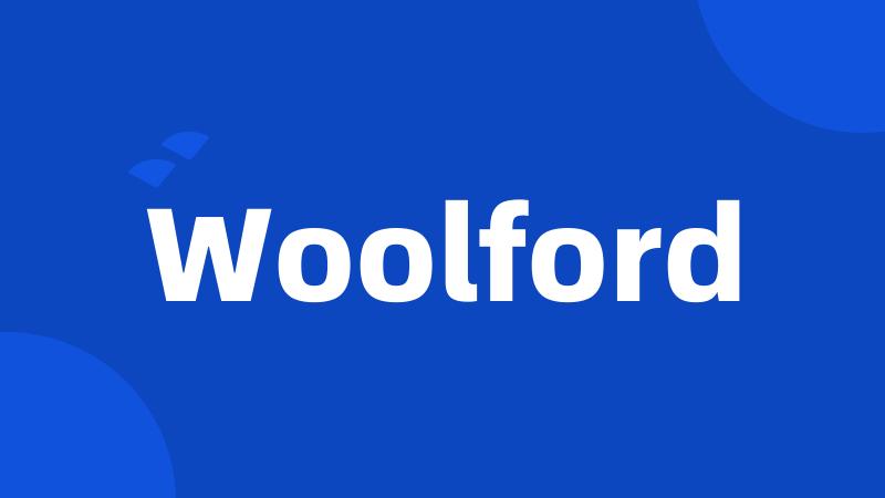 Woolford