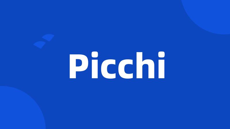 Picchi