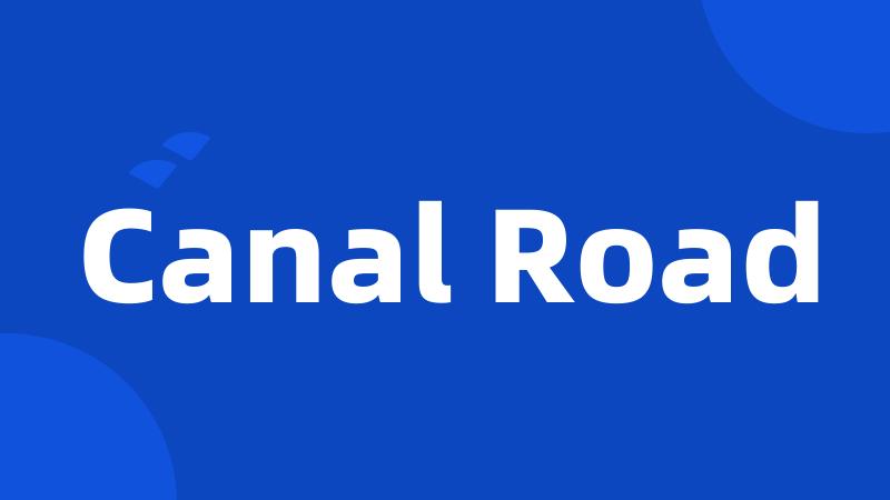 Canal Road