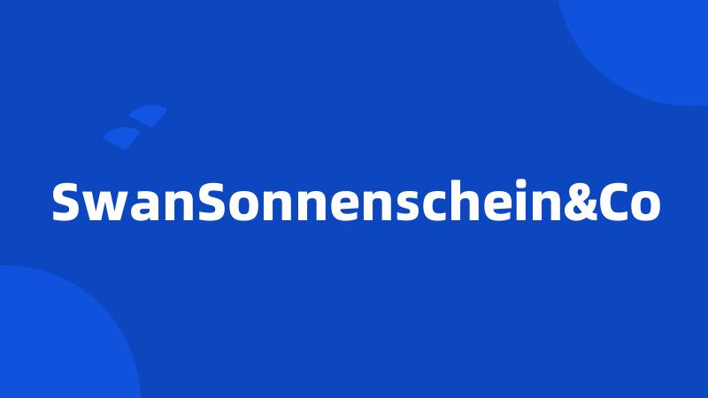 SwanSonnenschein&Co