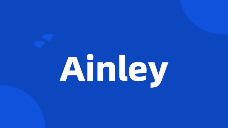 Ainley