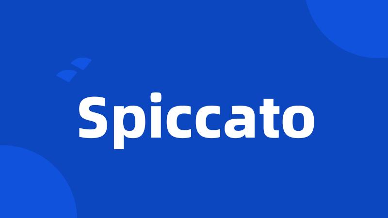 Spiccato