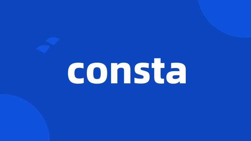 consta