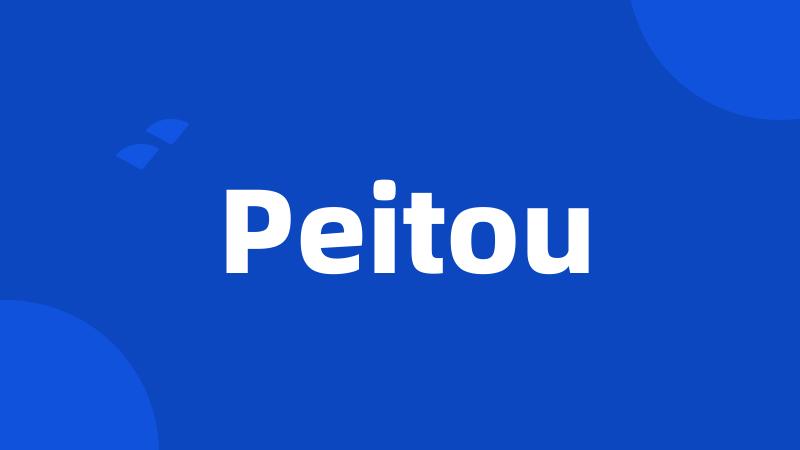 Peitou